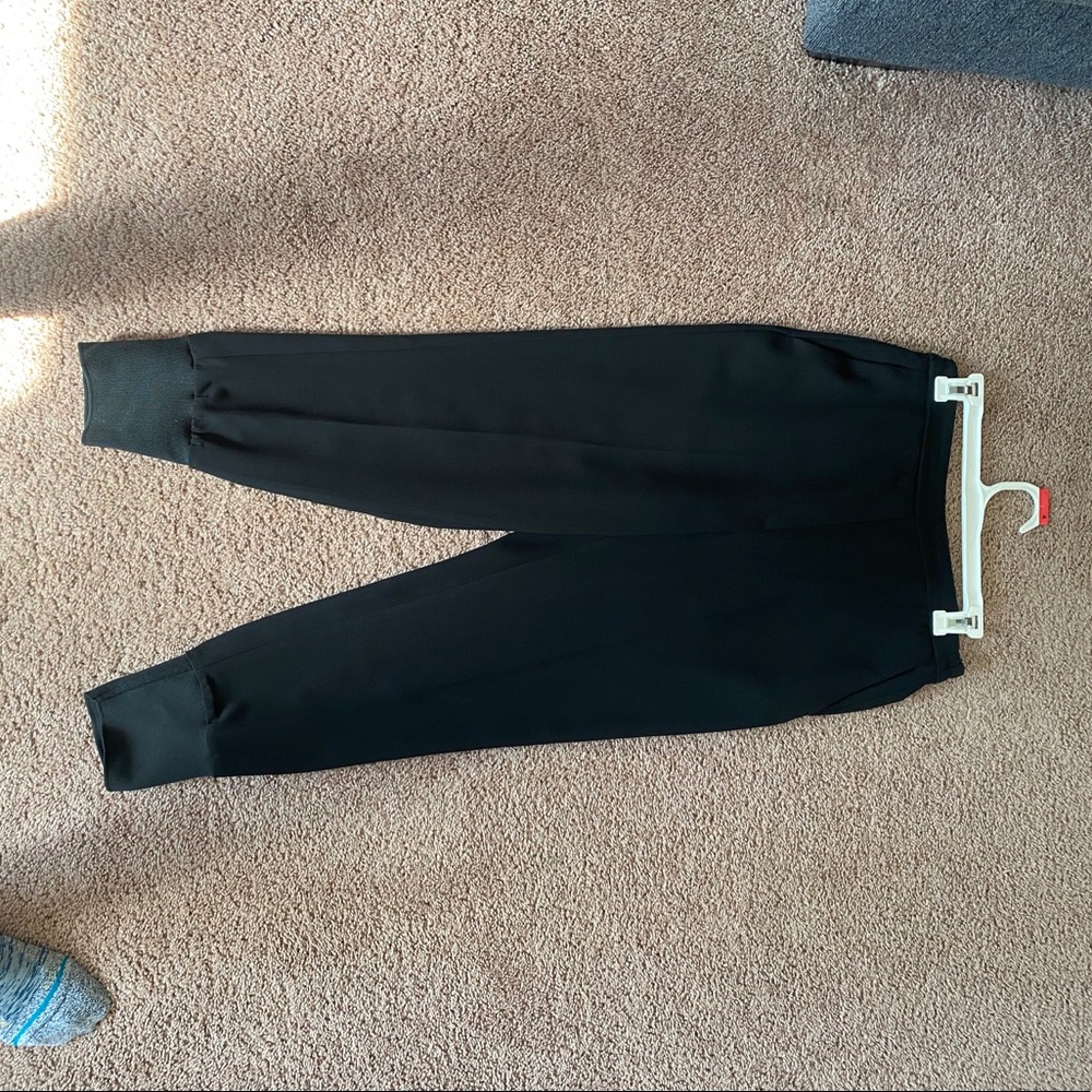 Zara black dressy joggers - M - worn once